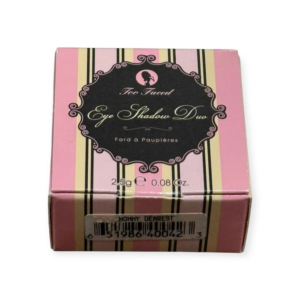 Deadstock: new Too Faced ☯︎︎ OG Eye Shadow Duo ☯︎︎ Mommy Dearest ☯︎︎ in box